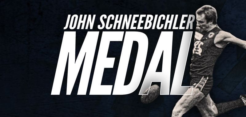 South Adelaide and Glenelg announce the John Schneebichler Medal South Adelaide and Glenelg announce the John Schneebichler Medal